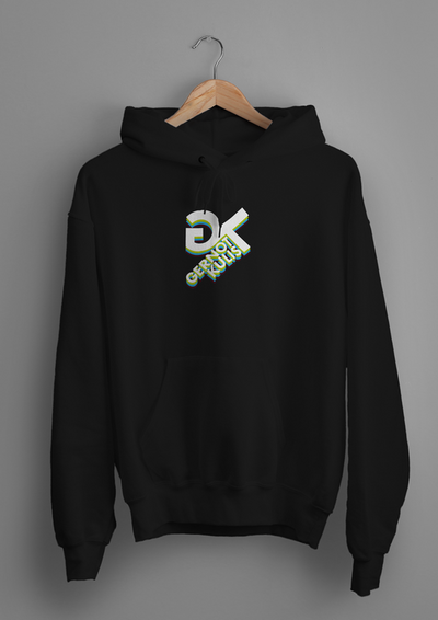 Kapuzenpulli "GK Logo" schwarz