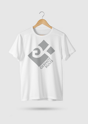T-Shirt "GK Logo" weiß