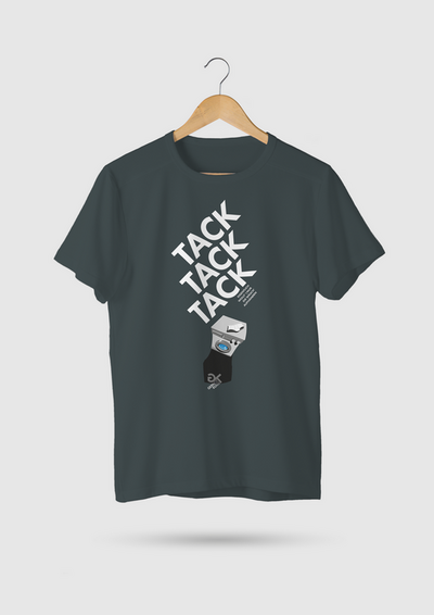 T-Shirt "Tak Tak" grau